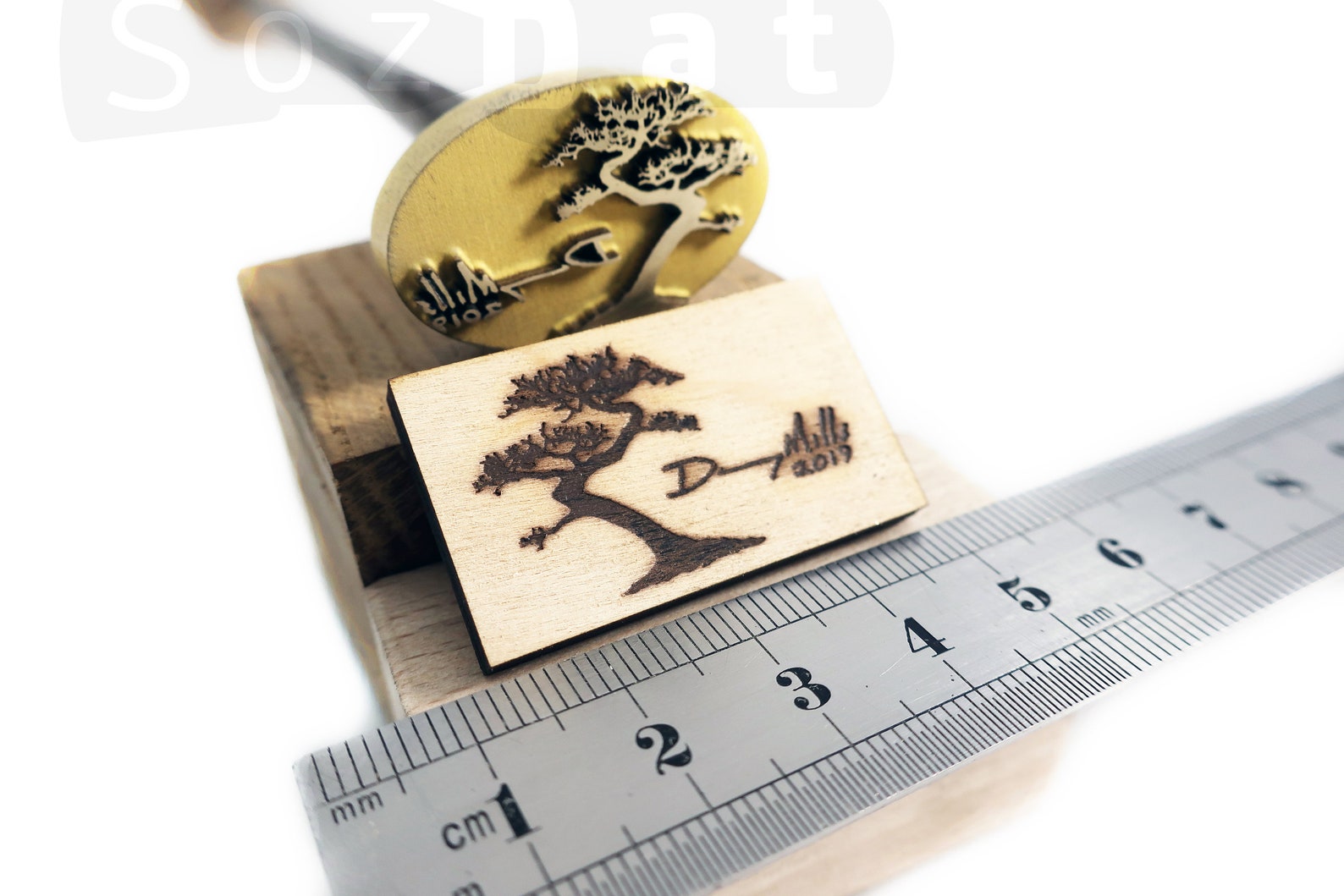 Custom Branding Iron for Wood Burning Stamp Custom Wood Brand Etsy