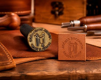 Custom Leather Stamp Leather Custom Brass Emboss Stamp Leather Brass Emboss Handle Custom Leather Brand Leather Emboss Brass Stamp Custom