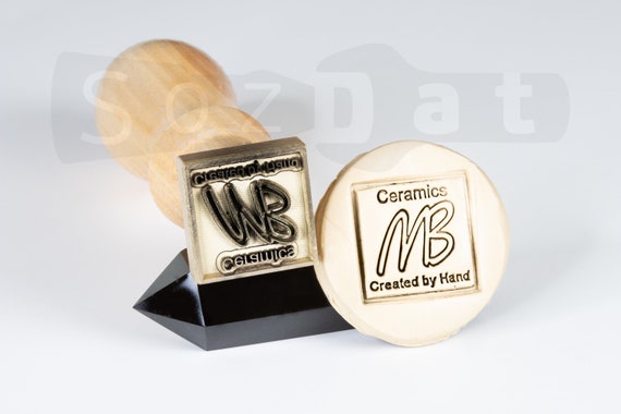 Custom Signature Stamps. Metal Clay Discount Supply
