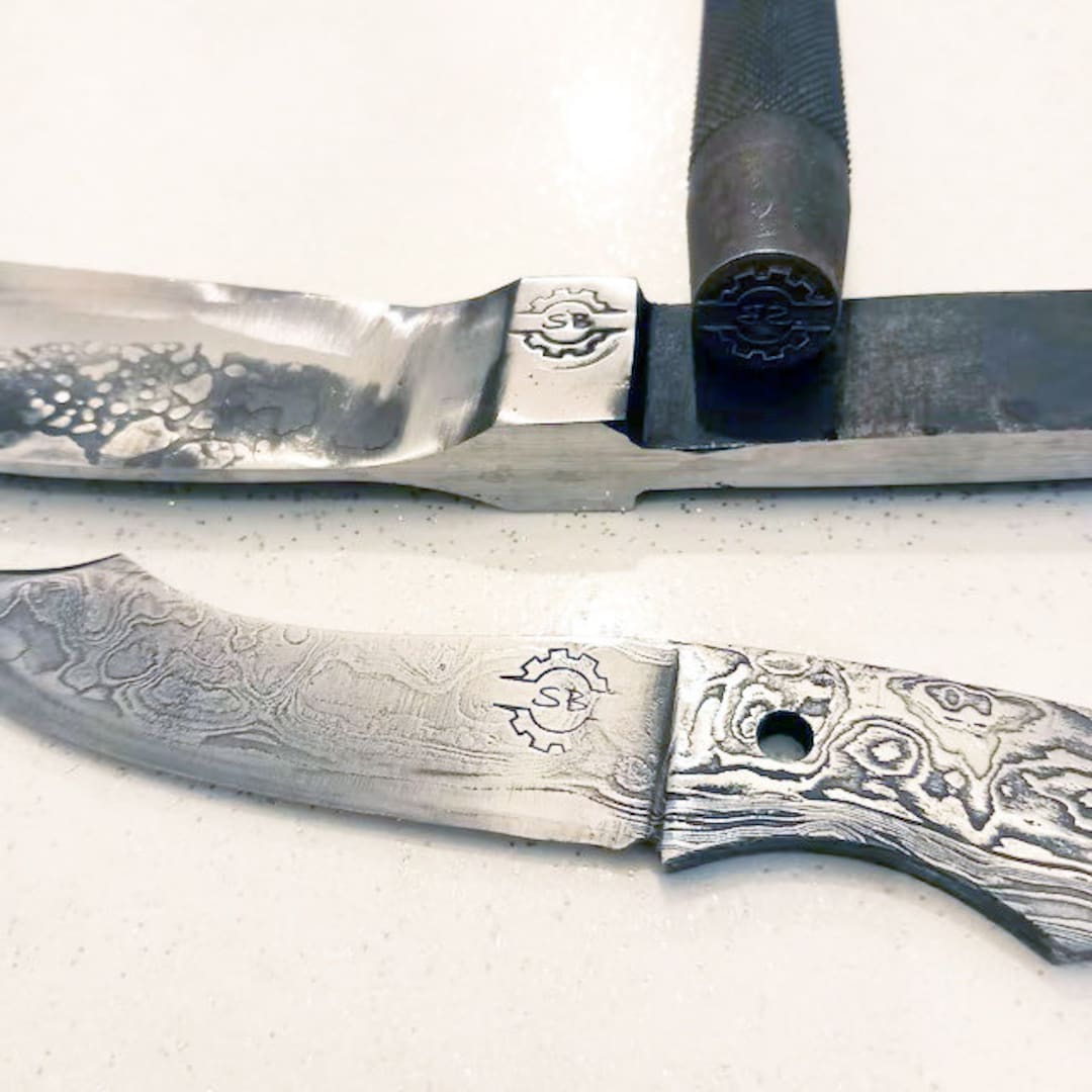 Custom Knife Makers Mark Stamp Makers Mark Knife Stamp Blacksmith Stamp