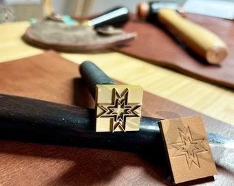Timbre en cuir personnalisé Cuir Custom Brass Emboss Stamp Cuir Brass Emboss Handle Custom Leather Brand Leather Emboss Brass Stamp Custom