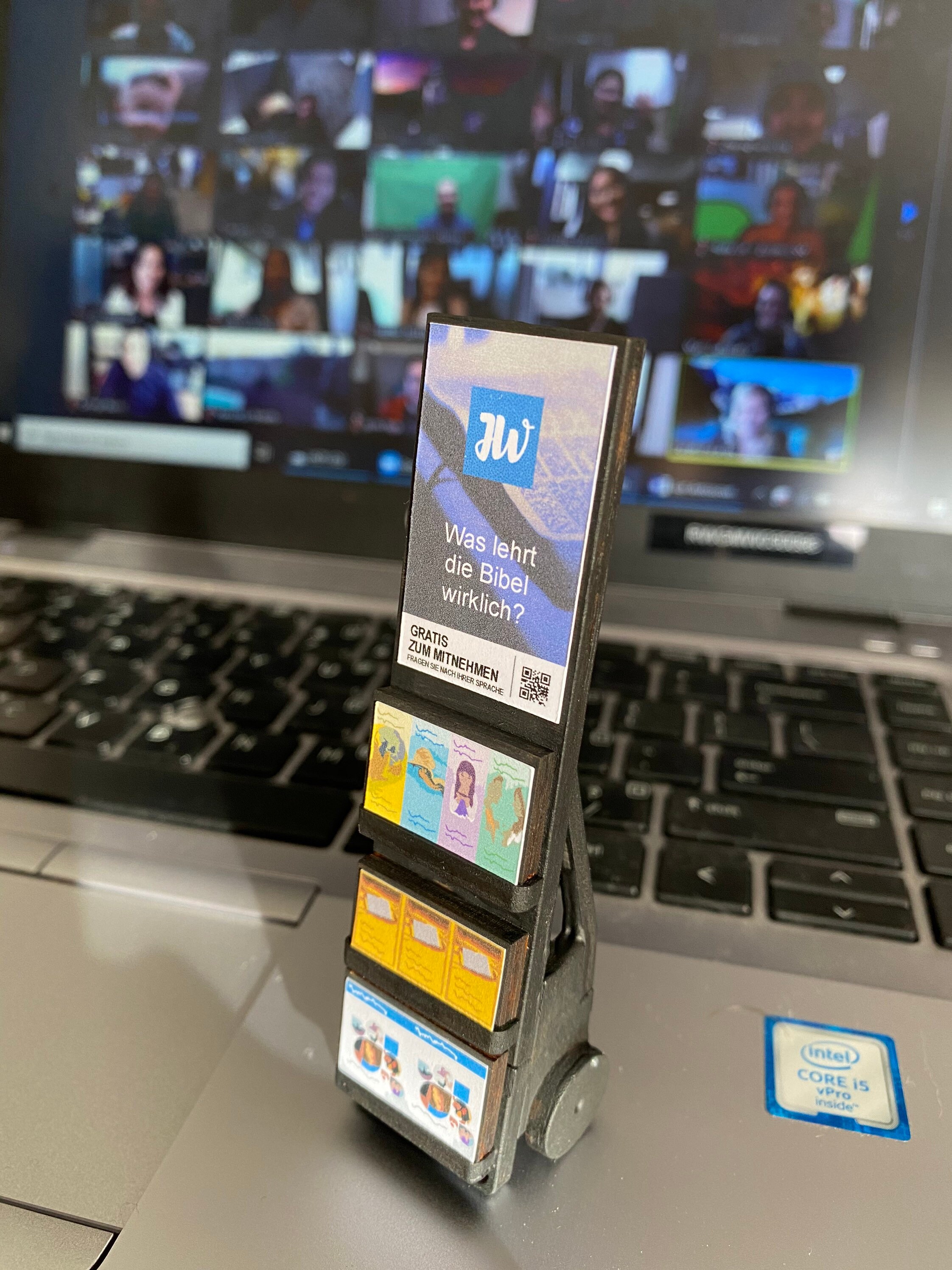 JW wooden mini witnessing cart triple function with Etsy