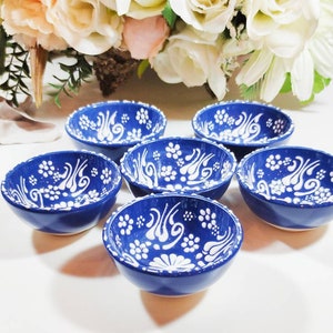 Wedding gift patterned Ceramic Bowl favors, bridal gift bowl,  colorful tile bowl