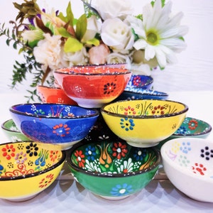 Handmade Ceramic Bowls: Wedding Favor, Decorative Condiment Dish
