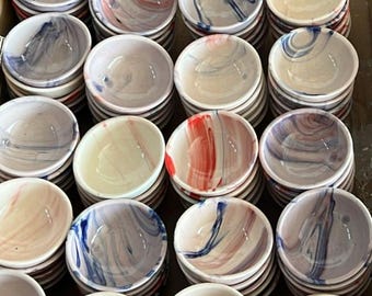 Handmade Ceramic Wedding Favor Bowls: Personalized Mini Decorative Bowls