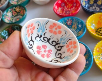 Ceramic Jewelry Trinket Dish | Artisan Crafted Home Decor
