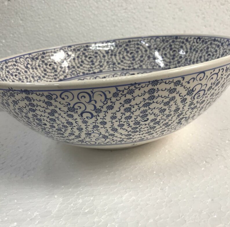 Ceramic Bowls 25cm Salad Bowl Unique Ceramic Etsy