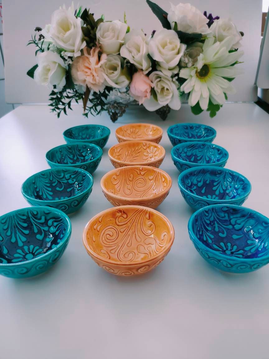 Wedding favors ceramic bowl