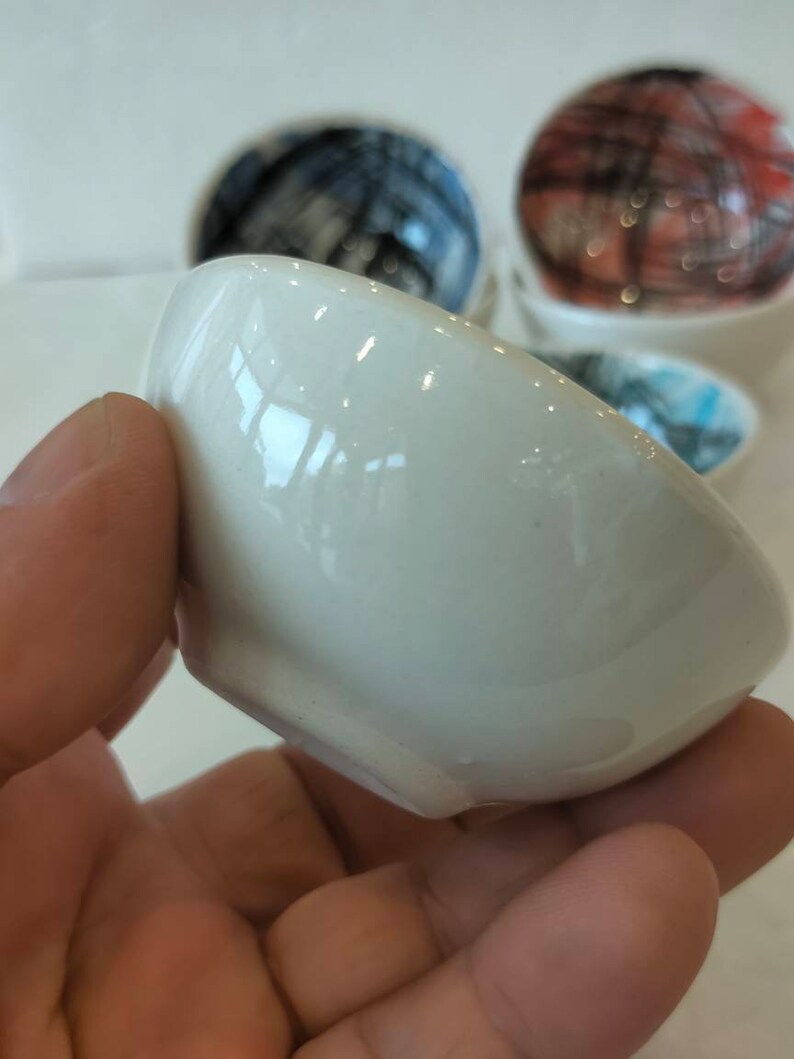 Unique ceramic colorful bowl gift for decor party gift Etsy