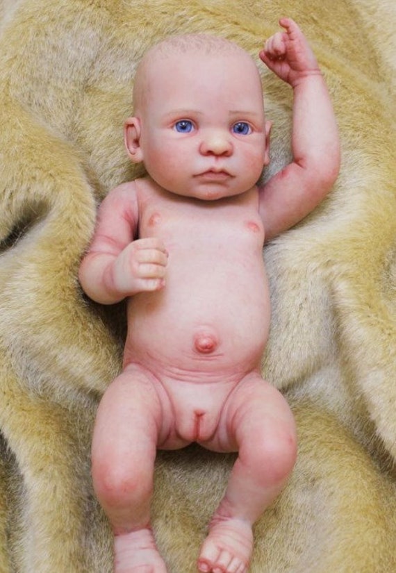 26cm Lebensechte Neugeborenes Reborn Silikon Vinyl Baby Mädchen Puppe 
