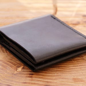 Portefeuille classique, Portefeuille en cuir pour hommes, Portefeuille en cuir, Portefeuille cadeau génial, Portefeuille en cuir minimaliste, Portefeuille en cuir mince