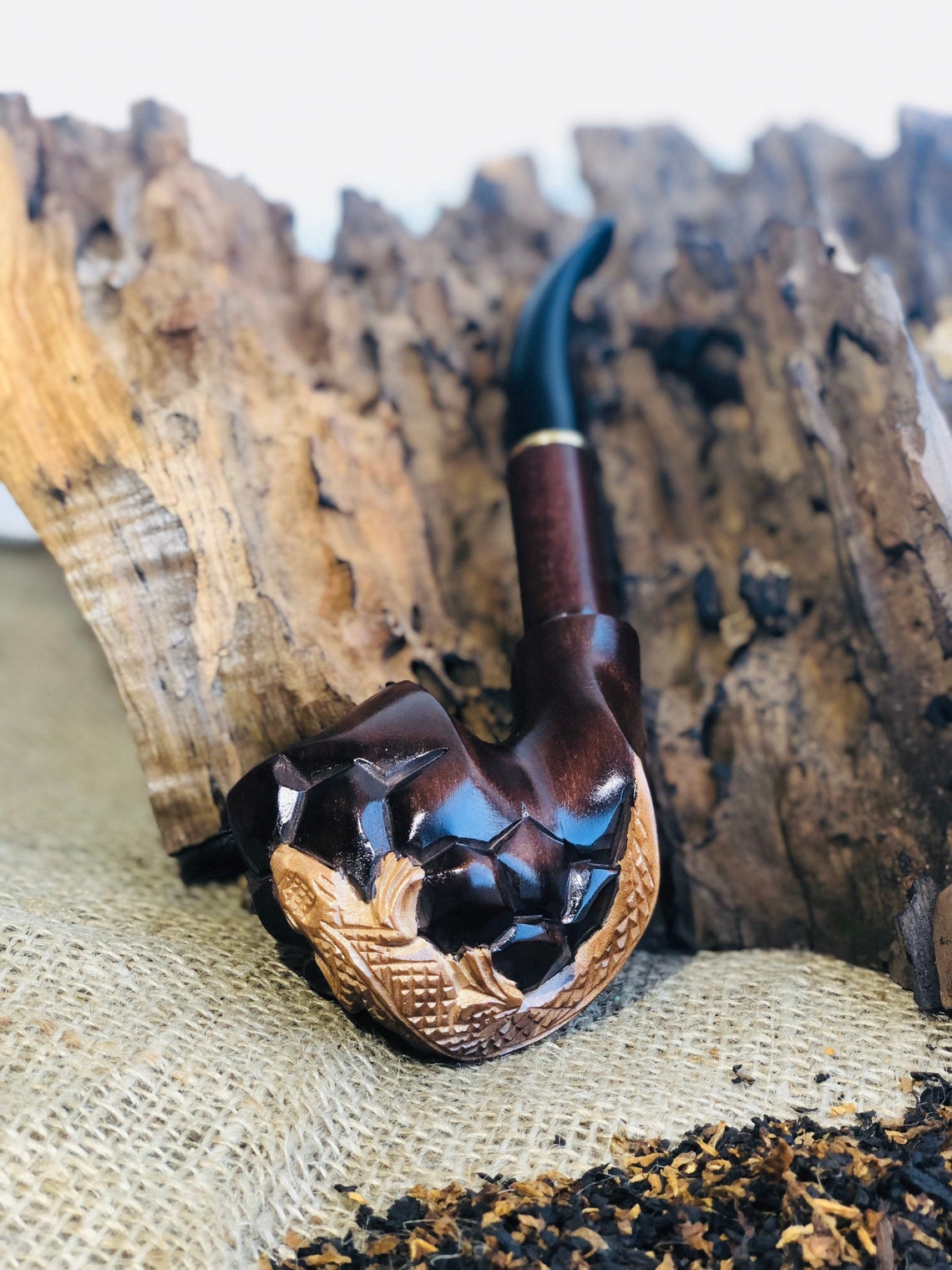 Smoking Pipe lizard Tobacco Pipe Wood Pipes Etsy