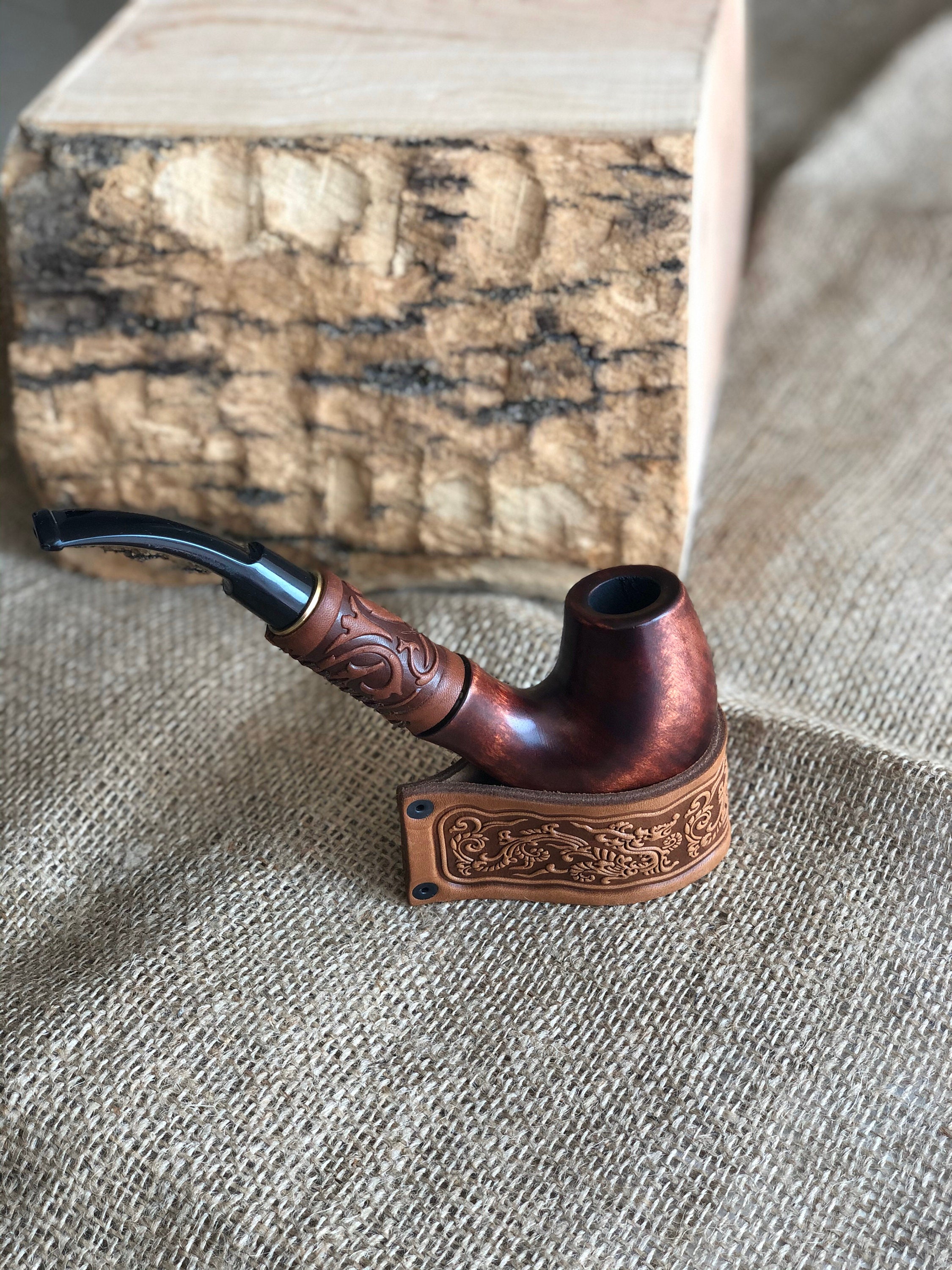 Smoking Pipe Tobacco Pipe Exclusive Wood Pipes Wooden Etsy