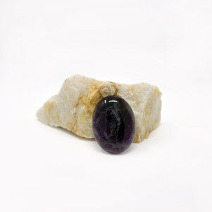 Amethyst Palm Stone / Worry Stone