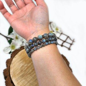 Labradorite Gemstone Bracelet