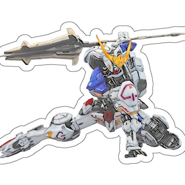 Barbatos Gundam Sticker Etsy