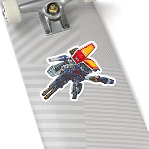 Full Armor Gundam Sticker / Gunpla / Decal / White / Transparent / Saint-ism image 2