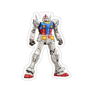 RX-78-2 Gundam sticker / Gunpla