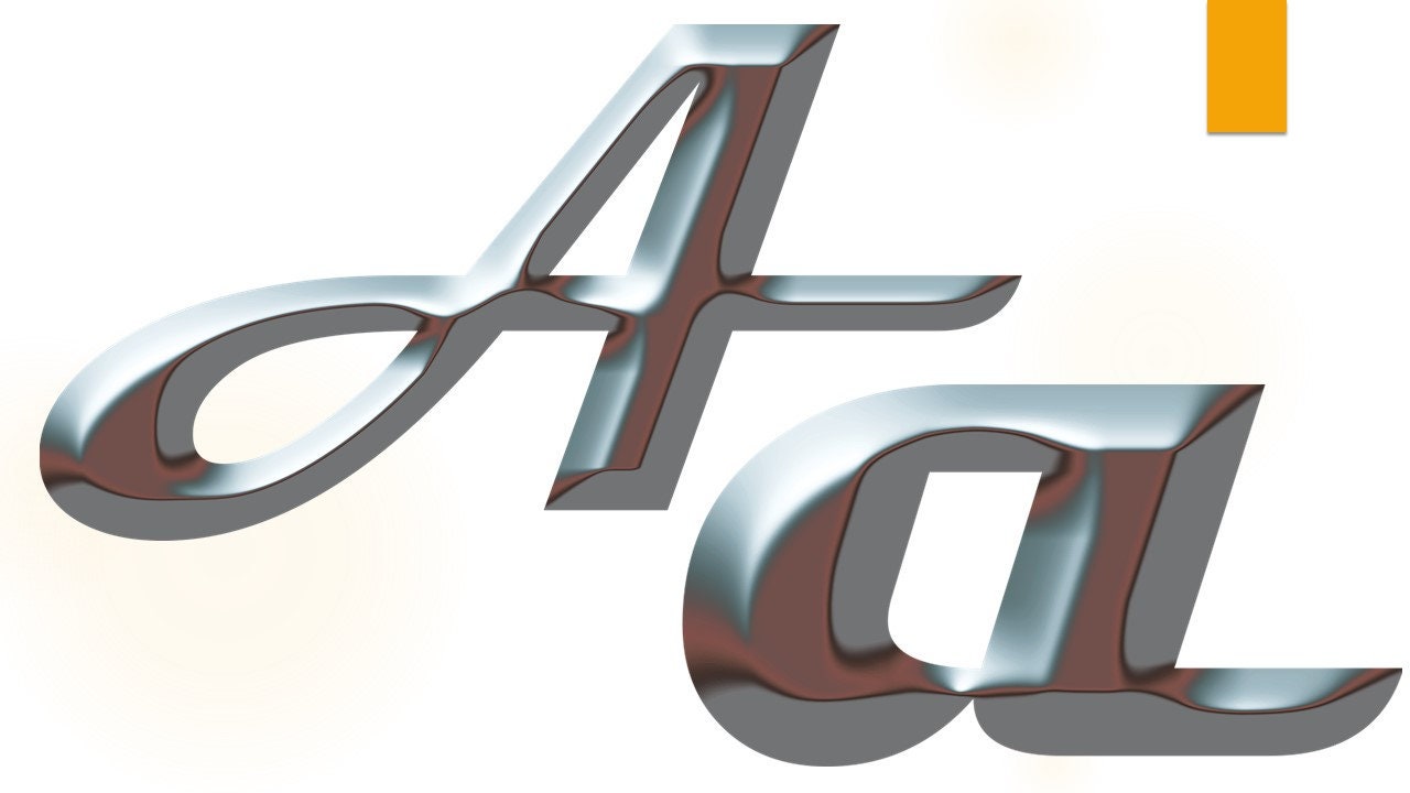 Chrome Silver Shiny Text Affect Disney Cars Clipart Font