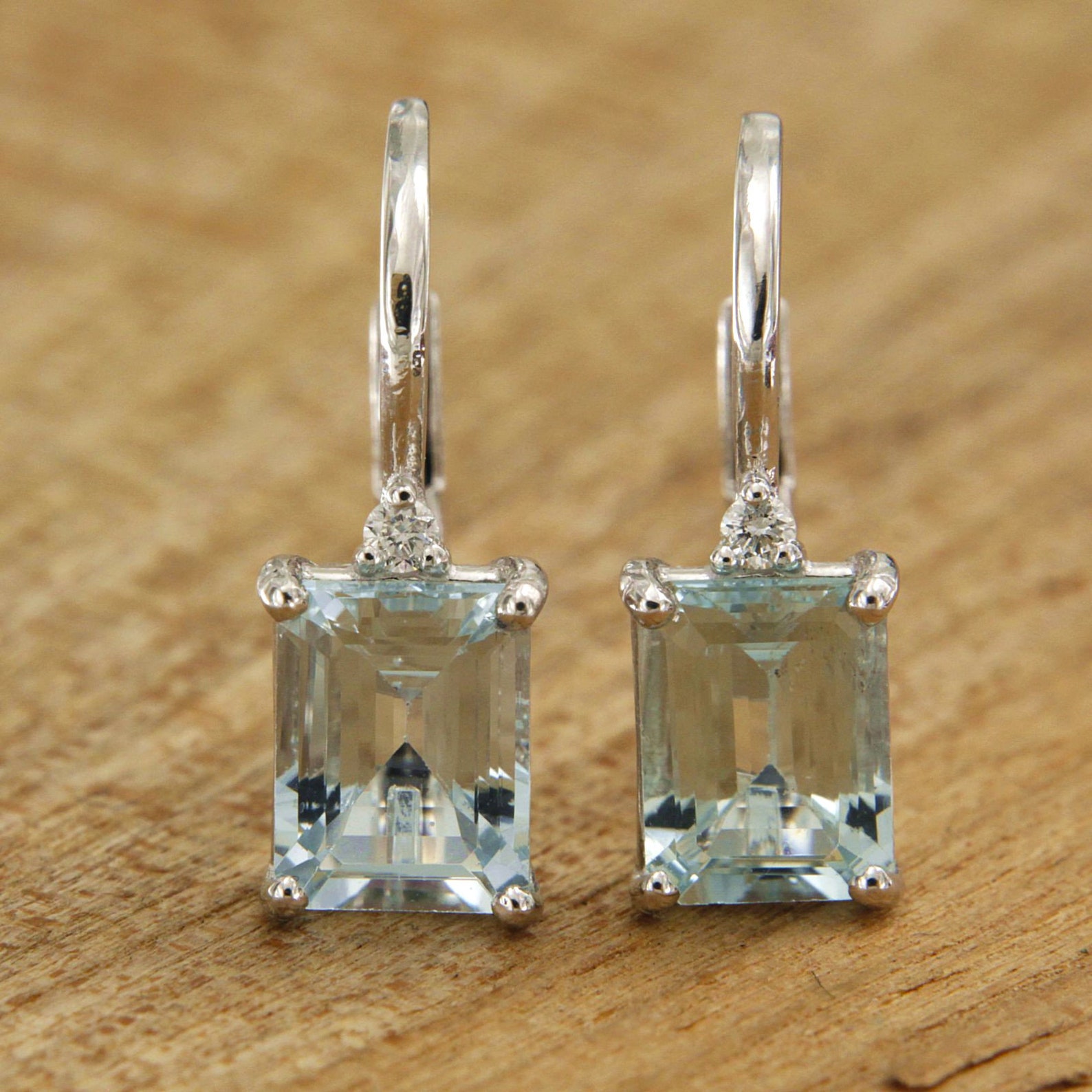 Aquamarine Reverie Drop Earrings