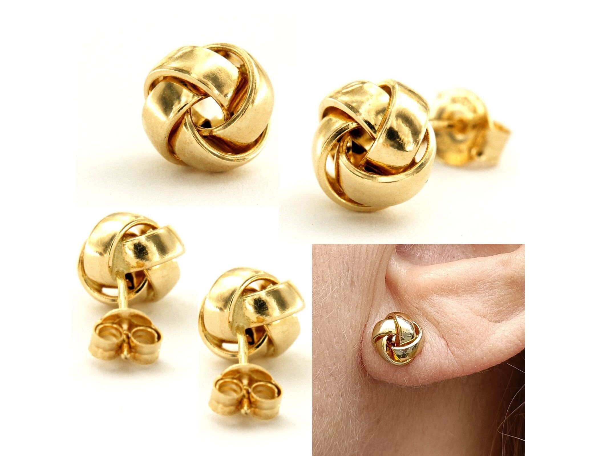 Boucles D'oreilles Italiennes Faites Main - Cerceaux à Breloques, Plaqué Or, Strass Multicolores