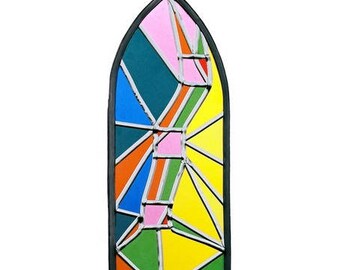 Kitrail® stained glass model, 'A Mill' model