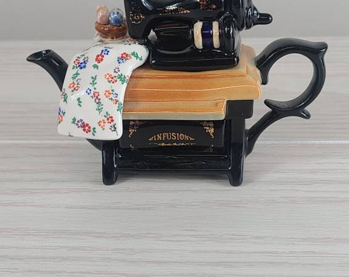 Vintage Cardew Design Sewing Machine Teapot Etsy