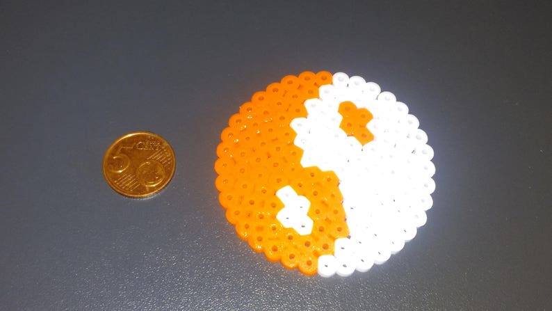 Yin and yang Perler bead Various Sizes and colours | Etsy