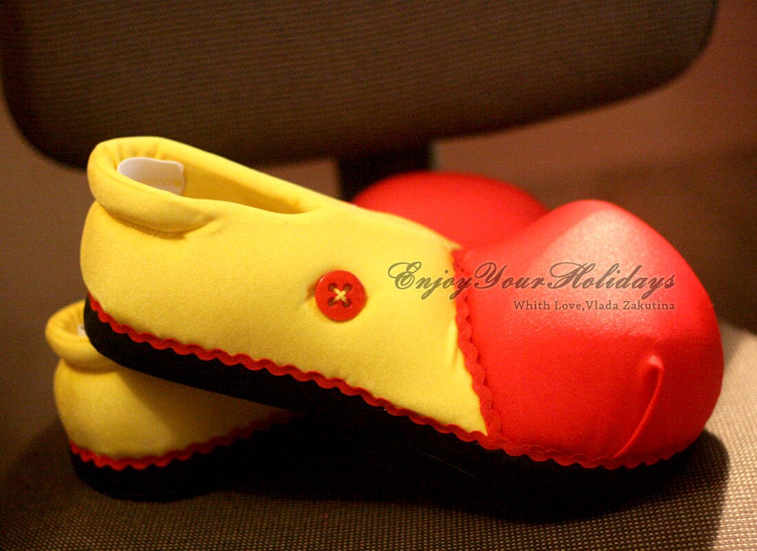 Clam mass Climatic mountains Clown Shoes Big Clown Shoes Adult or Kids Size Other Colors - Etsy