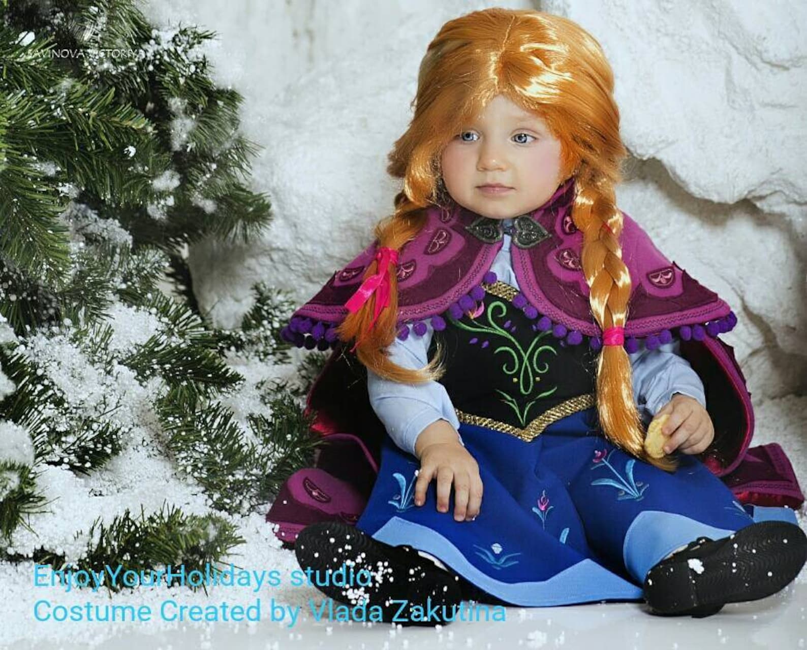 Baby Anna Frozen Inspired Costume. Toddler. Kids. | Etsy