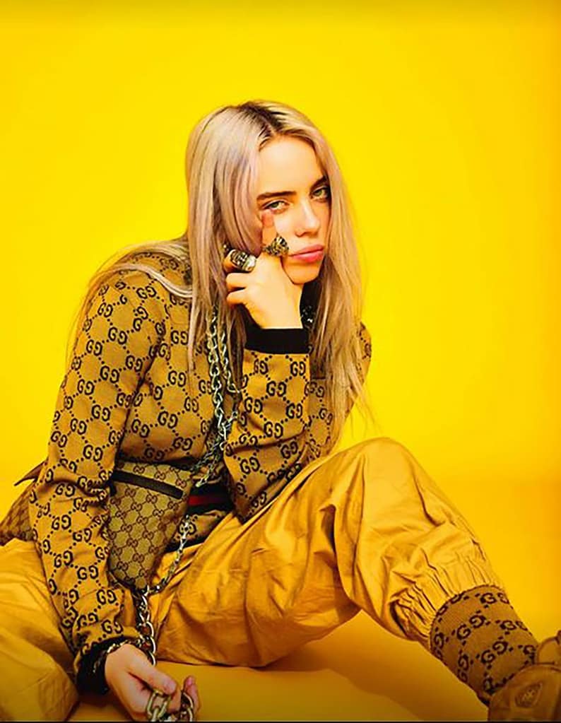 Billie Eilish Poster 30 x 20 cm image 1