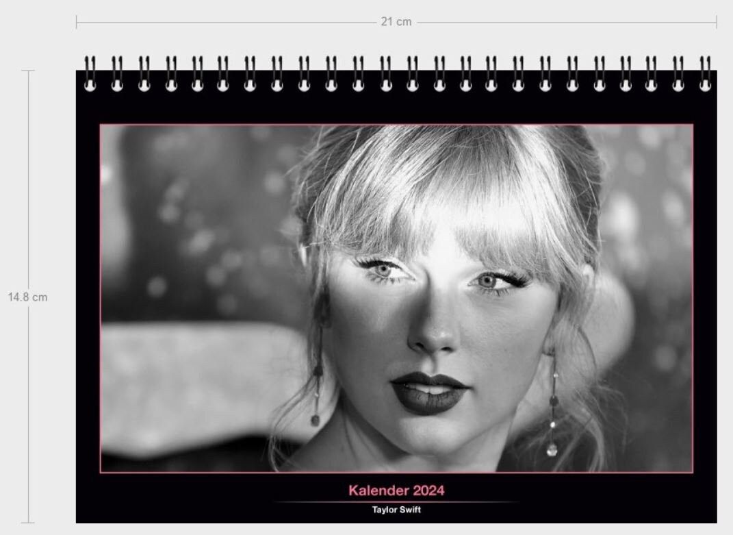 TBKOMH Valentine's Day Gifts,Taylor Merch,Taylor Calendar 2024,2024 Roaring  Twenties Calendar Wall Calendar Jan 2024 - Dec 2024, 12 Monthly Calendar