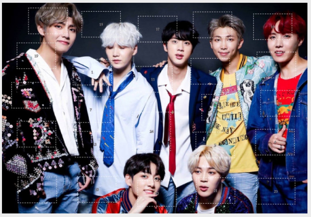 BTS Advent Calendar Etsy