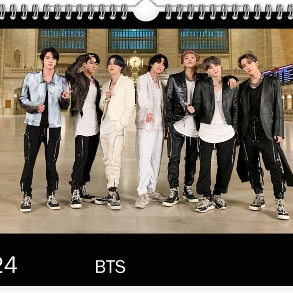 BTS Kalender 2024 DIN A4