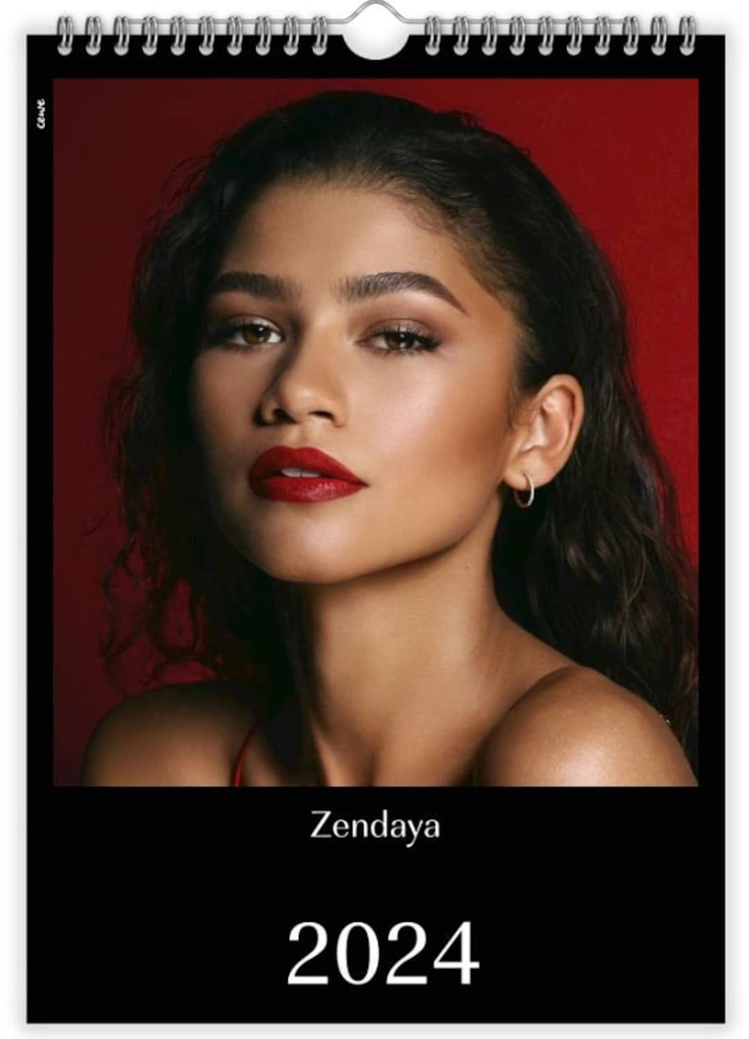 Calendrier mural Zendaya 2025 Etsy France