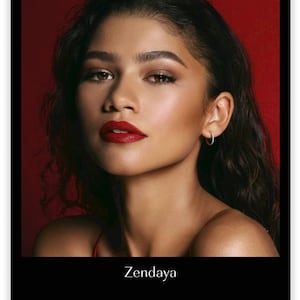 Zendaya Wall Calendar 2025