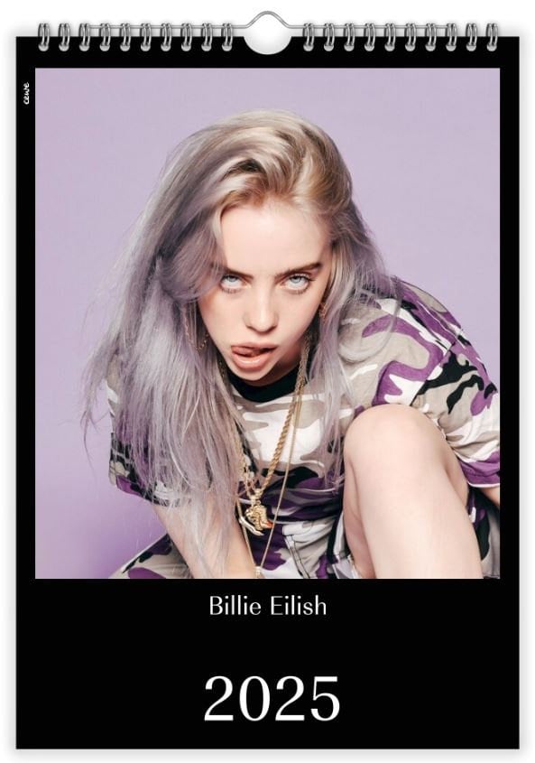 ト*ン様 新品 Billie Eilish 2025 Blk ビッグフォトT L 新品 Billie Eilish Tシャツ 2025 Blk ビッグフォトT L