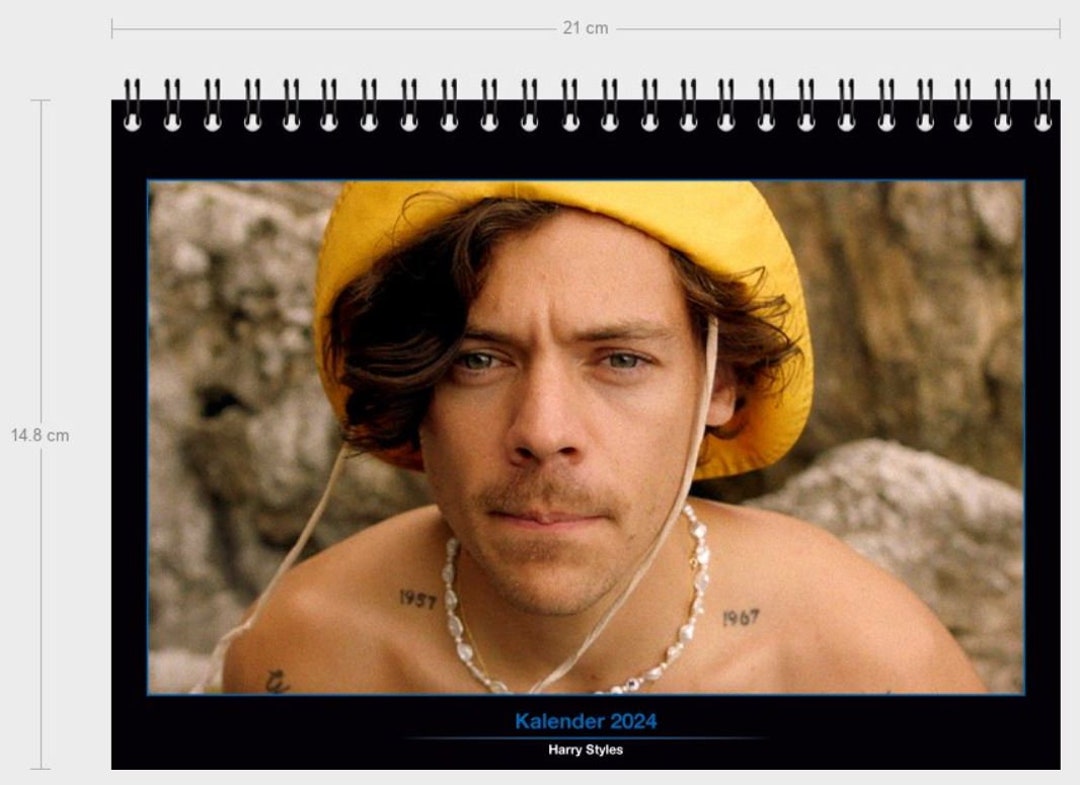 Harry Styles Calendar 2025 Etsy