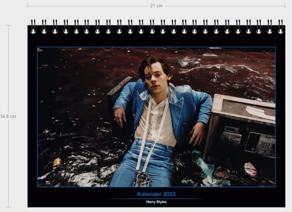 Harry Styles Calendar 2023 - Etsy