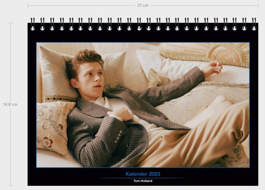 Tom Holland Calendar 2023 Etsy