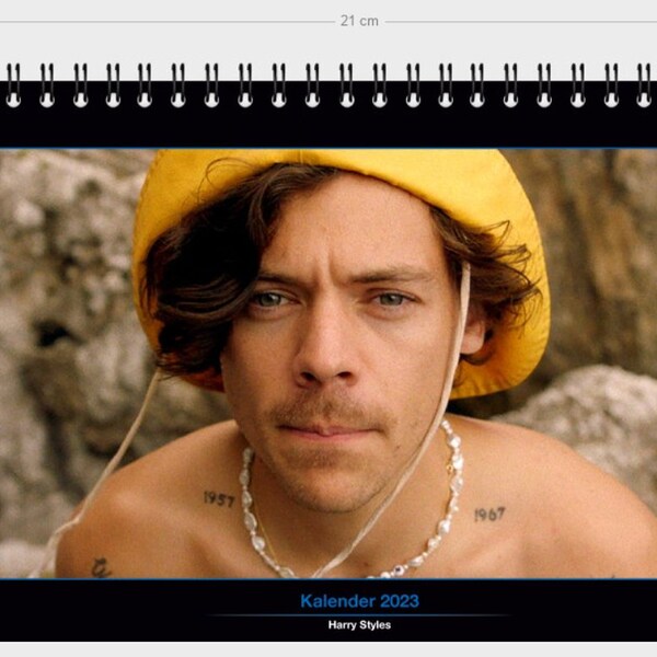 Harry styles 2023 calendar Etsy.de