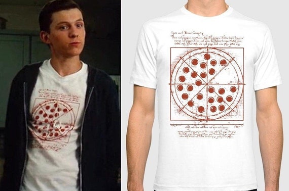 Spider-Man Homecoming Vitruvian Pizza Cosplay Camisetas Tom - Etsy España