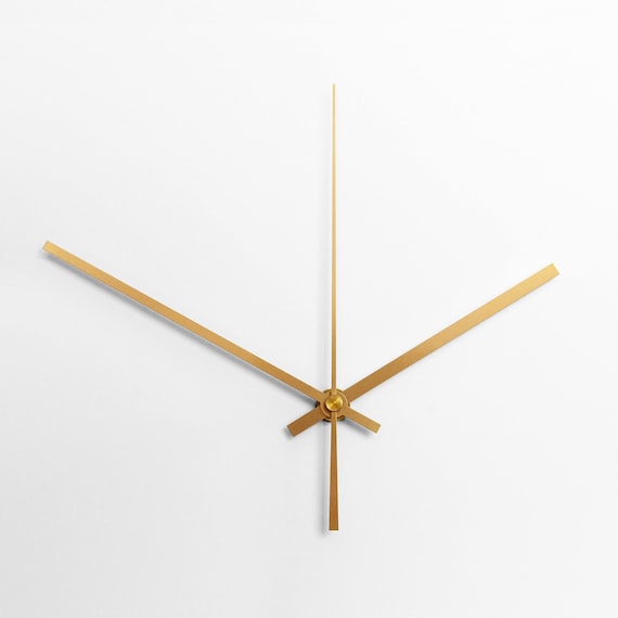 Accesorios para relojes de pared juego de manecillas de reloj de 3 piezas con mecanismo movimiento