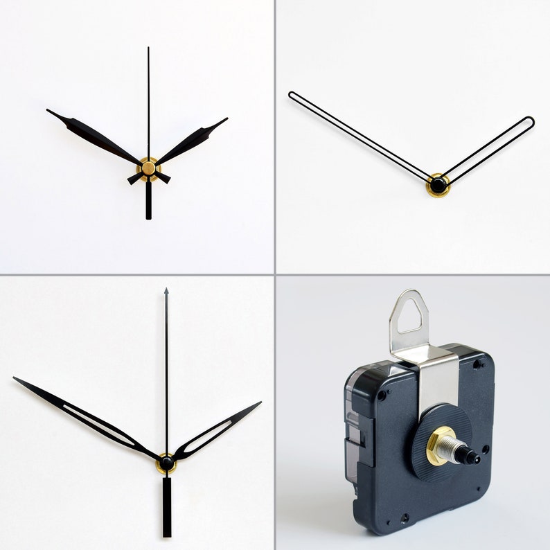 Quiet Quartz Mechanism for Wall Clock Easy to Instal DIY Etsy