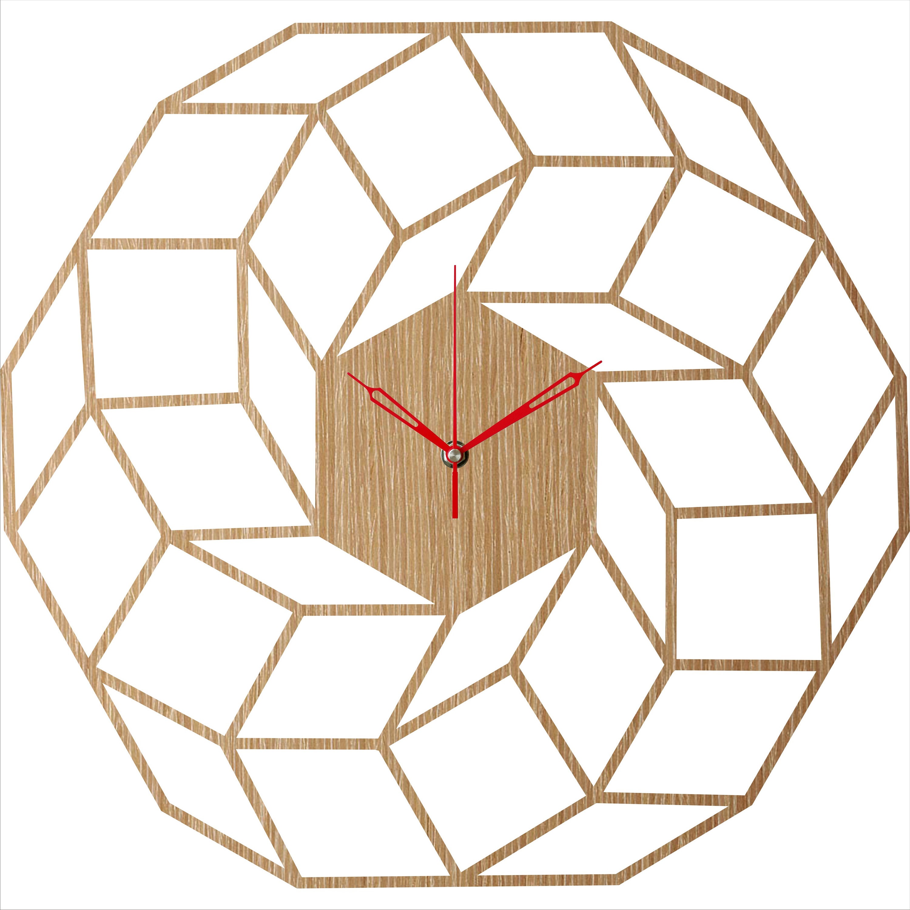 Dreamcatcher Wall Clock Wood Wall Decor Modern Clock Home - Etsy