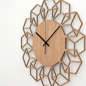 17&quot; Wood Wall Clock - Wedding Gift, First Home Decor, Gift for Couple, Mementos, Newlywed Gift, Decorative Clock, Rustic Wedding Gifts