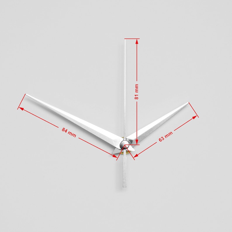 Wall Clock Accessories 3 Pieces Clock Hands Set With Etsy