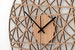 Polygonal Wall Clock - Wood Living Room Clock, Home Decor, Wood Decor, Modern Wall Clocks, Silent Natural Oak Clock, Gift for Home