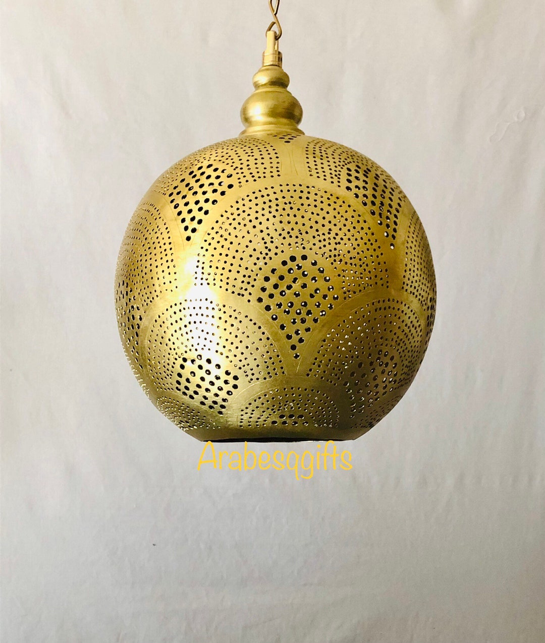 Modern Pendant Lamp. Moroccan Ceiling Lights . Brass Ceiling Etsy