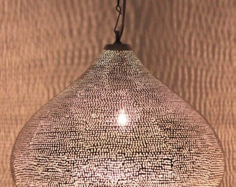 Brass Pendant Lamp , Hanging Lamp ,Ceiling Fixture Brass . Natural Brass Finish Boho Light, Modern Brass Lamps, Rooms Lights